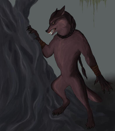 Color Full-body with Full Background